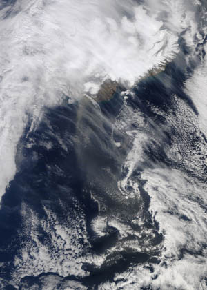 Eruption Plume 20/4/2010