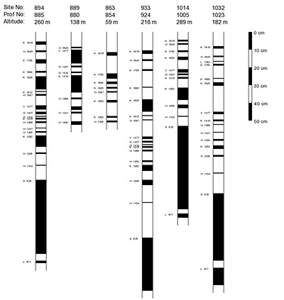 Tephrabase tephrostratigraphy